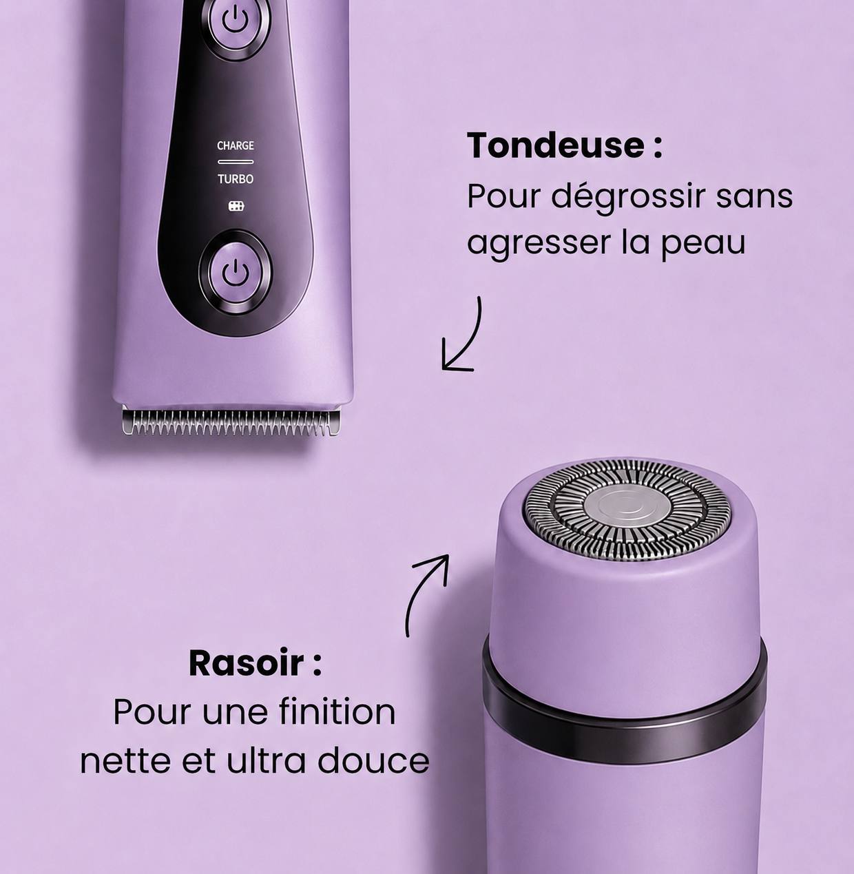 L’Épilateur 2-en-1 Sans Douleur-Glayna One™