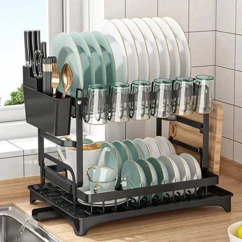 Égouttoir Vaisselle Cuisine Inoxydable - Qualité Premium