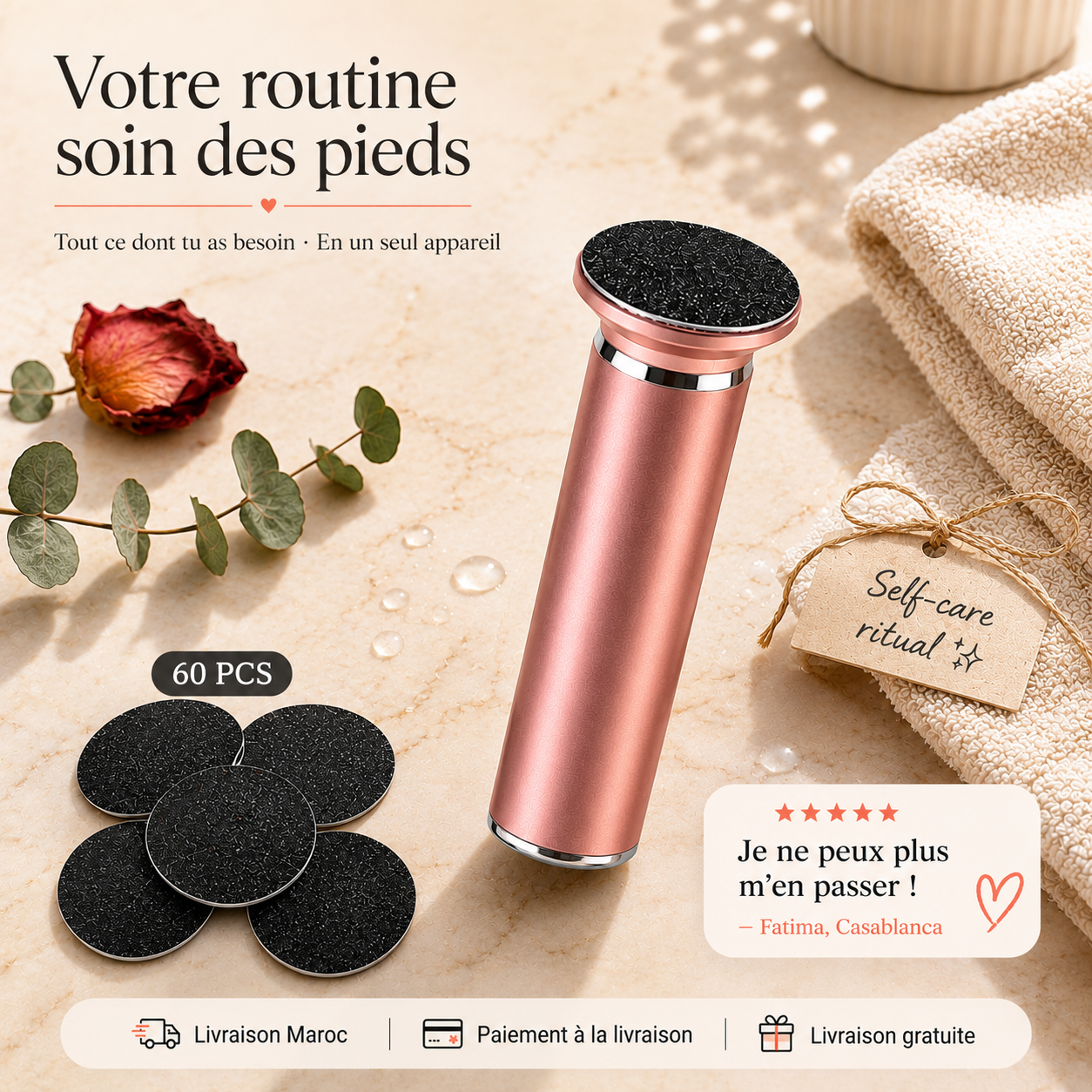 Appareil électrique anti-callosités