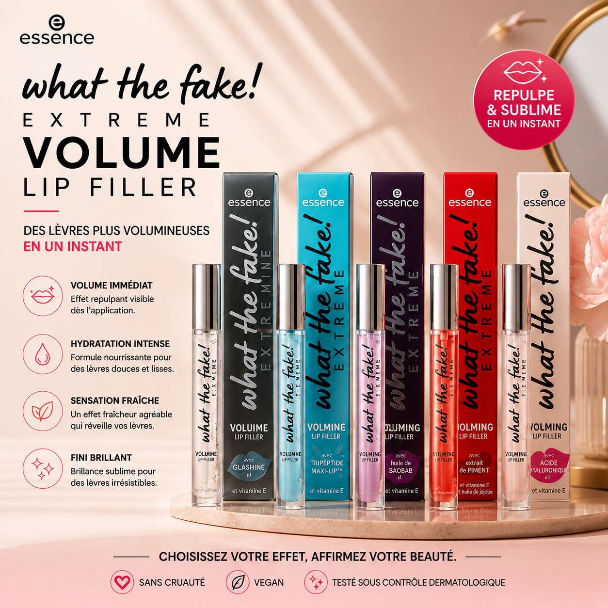 Gloss repulpant hydratant Essence™
