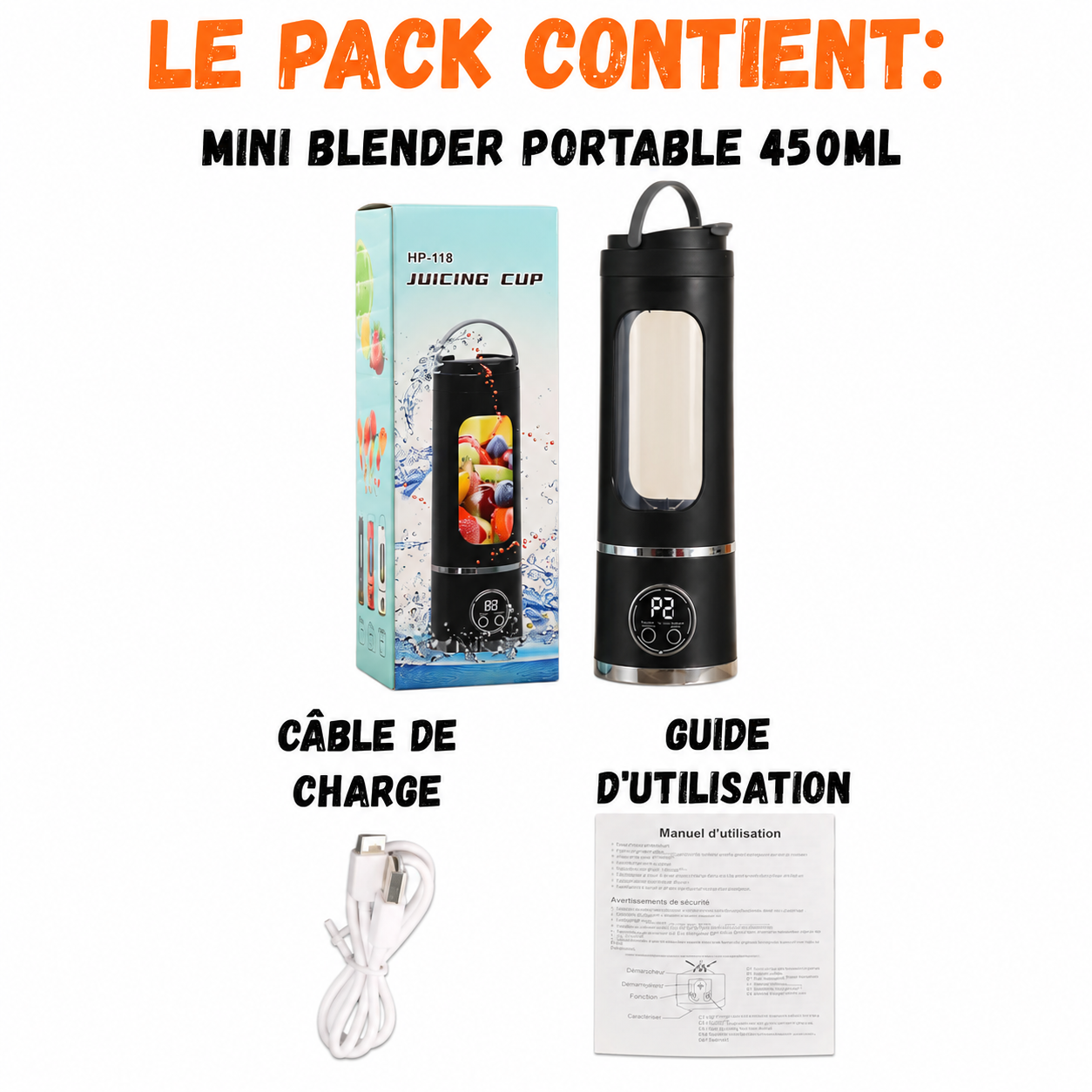 Mini Blender 450ml