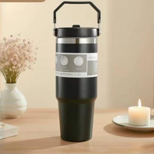 Mug Isotherme en Acier Inoxydable - 900 ML
