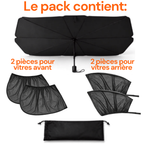 Kit Premium Anti-Chaleur pour Voiture - 5 Pièces