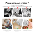 Ponceuse à Ongles Auto - 3 Vitesses Réglables, Silencieuse, LED Intégrée