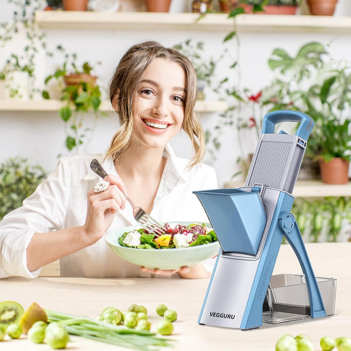 Mandoline multifonctions Premium pour Fruits et légumes