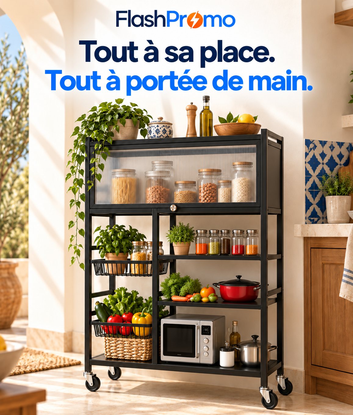 Étagère de cuisine