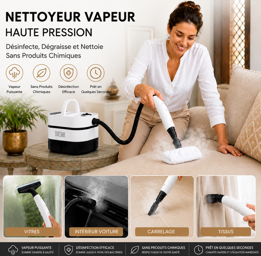 Nettoyeur Vapeur Multifonction Haute Pression