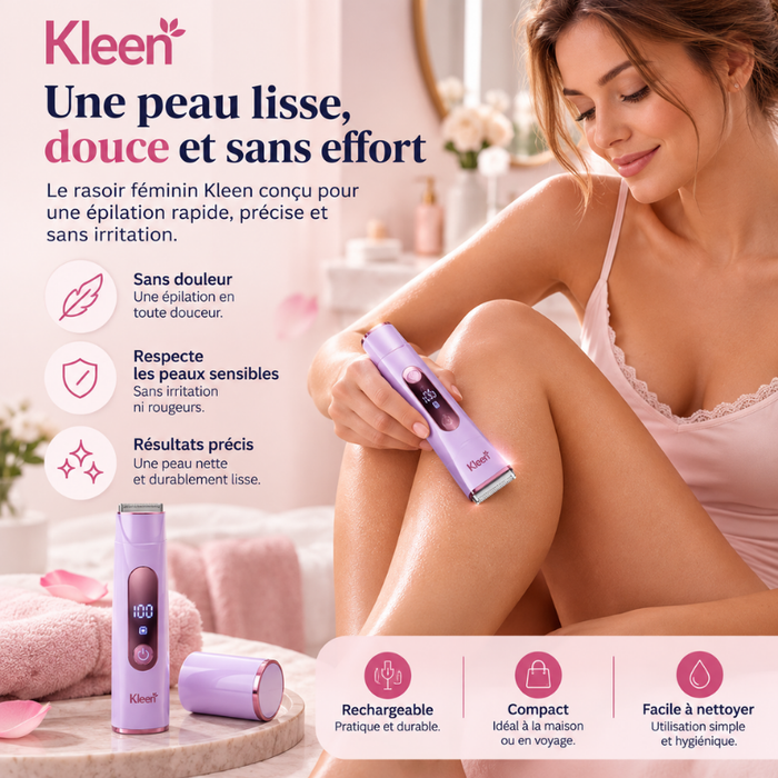 L’Épilateur 2-en-1 Sans Douleur Kleen™