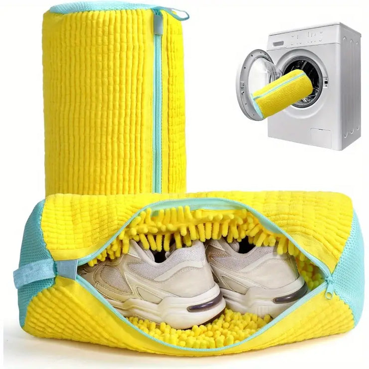 Sac de lavage protecteur pour chaussures de toutes sortes