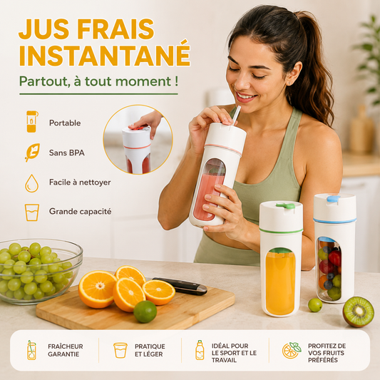 Mini Blender électrique 480ml Portable avec chargeur USB - Premium quality