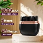 Brosse lissante chauffante portable Blyss™️