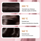 Brosse lissante chauffante portable Blyss™️