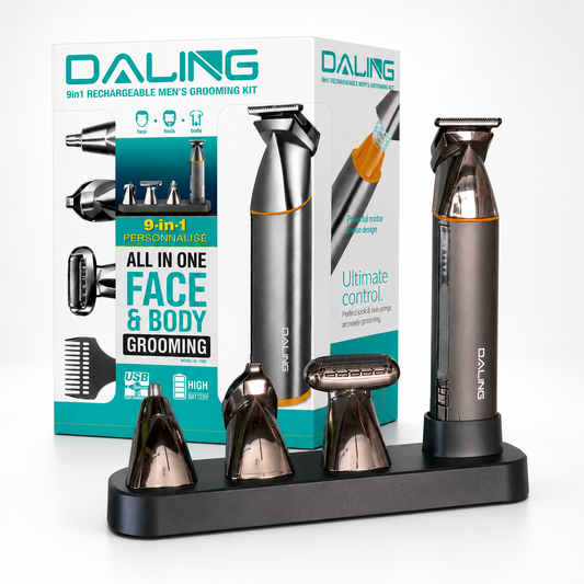 Kit de Toilettage 9-en-1 pour hommes DALING