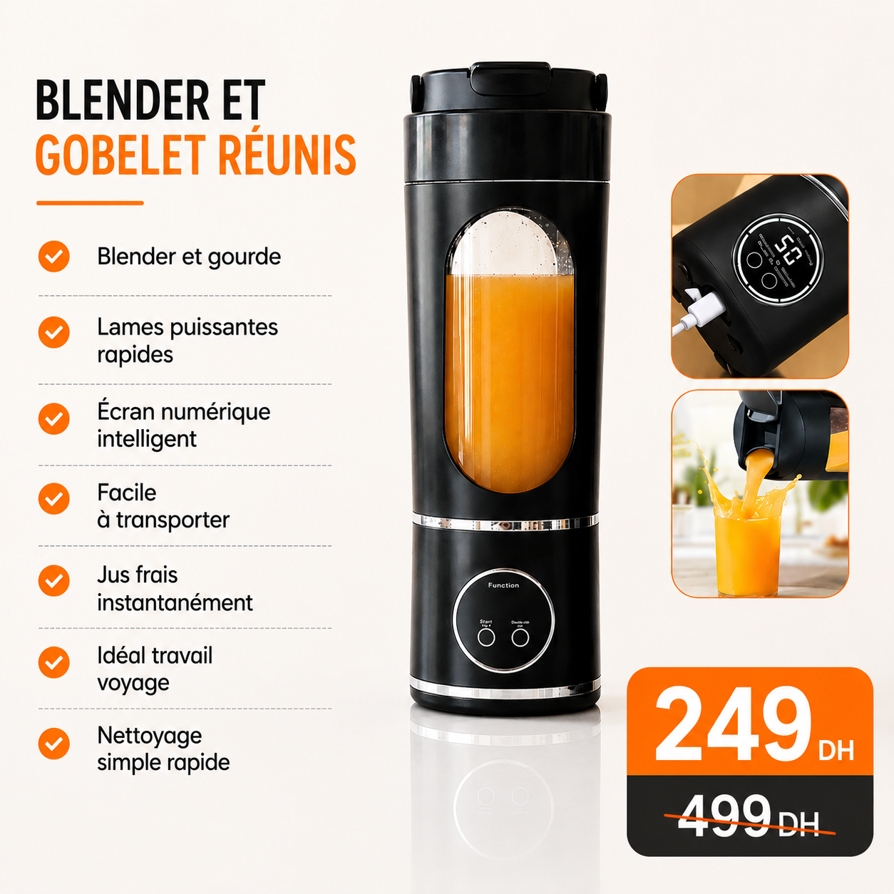 Mini Blender MonsterBlender™ 450ml