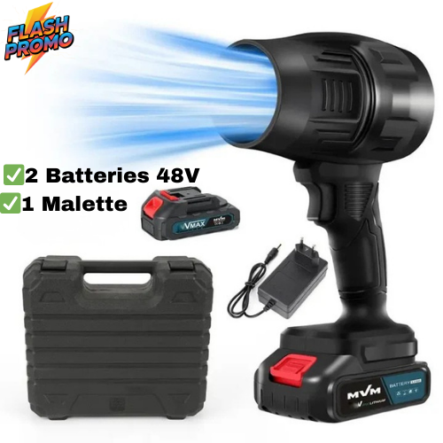 Souffleur à Jet Turbo Portable avec Batterie Lithium 48V