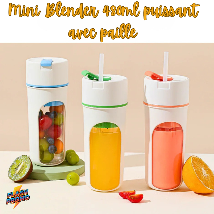 Mini Blender électrique 480ml Portable avec chargeur USB - Premium quality