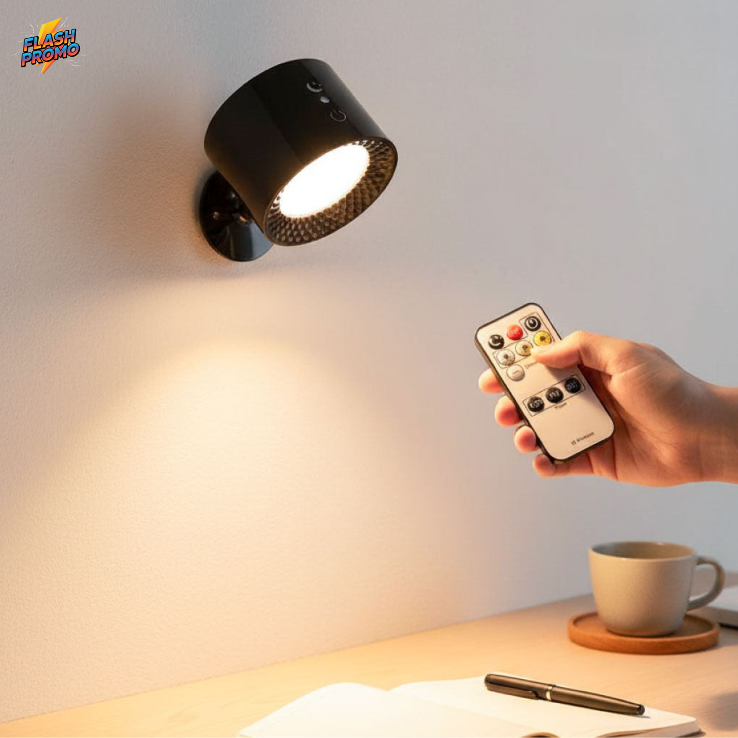 Lampe murale led sans fil
