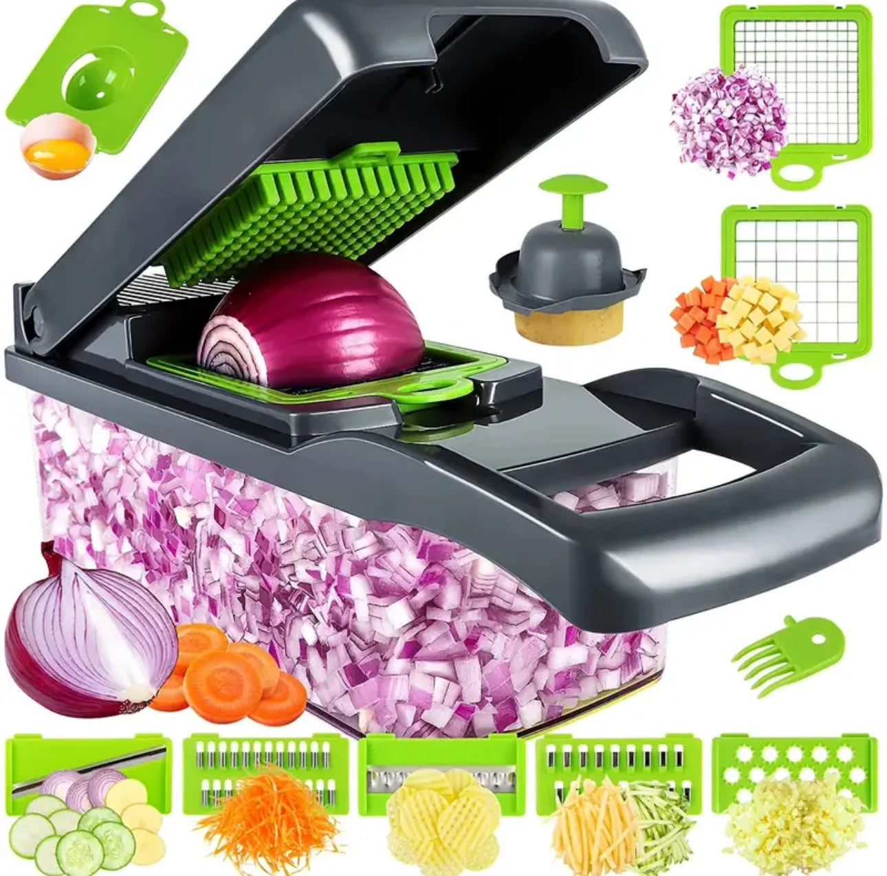 Veggies Slicer® pour Fruits et légumes - 16 pièces